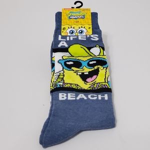 2 For 20 Nickelodeon SpongeBob Socks